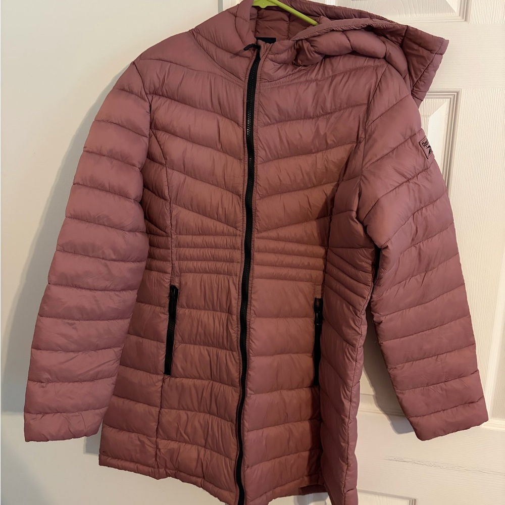 Reebok Women's Puffer Jacket - Dusty Rose